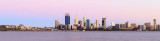 Perth and the Swan River at Sunrise, 25th January 2015