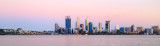 Perth and the Swan River at Sunrise, 28th January 2015