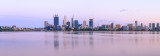 Perth and the Swan River at Sunrise, 4th February 2015