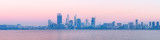 Perth and the Swan River at Sunrise, 6th February 2015