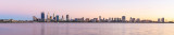 Perth and the Swan River at Sunrise, 9th March 2015