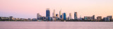 Perth and the Swan River at Sunrise, 20th March 2015