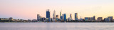 Perth and the Swan River at Sunrise, 26th April 2015