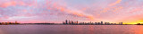 Perth and the Swan River at Sunrise, 29th April 2015