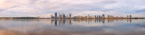 Perth and the Swan River at Sunrise, 17th August 2015