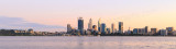 Perth and the Swan River at Sunrise, 27th August 2015