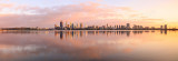 Perth and the Swan River at Sunrise, 1st September 2015
