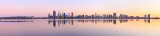 Perth and the Swan River at Sunrise, 6th September 2015