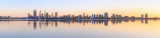 Perth and the Swan River at Sunrise, 7th September 2015