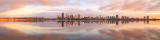 Perth and the Swan River at Sunrise, 14th September 2015