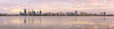 Perth and the Swan River at Sunrise, 15th September 2015