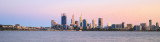 Perth and the Swan River at Sunrise, 22nd September 2015