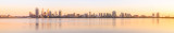 Perth and the Swan River at Sunrise, 17th October 2015