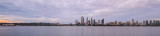 Perth and the Swan River at Sunrise, 30th December 2015