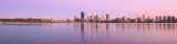 Perth and the Swan River at Sunrise, 11th February 2016