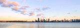 Perth and the Swan River at Sunrise, 19th February 2016