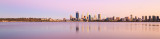 Perth and the Swan River at Sunrise, 2nd March 2016