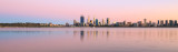 Perth and the Swan River at Sunrise, 5th March 2016