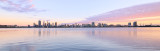 Perth and the Swan River at Sunrise, 11th March 2016