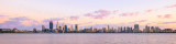 Perth and the Swan River at Sunrise, 18th March 2016