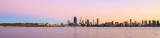 Perth and the Swan River at Sunrise, 29th March 2016