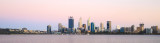 Perth and the Swan River at Sunrise, 8th November 2016