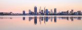 Perth and the Swan River at Sunrise, 6th December 2016