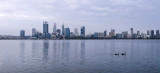 Perth and the Swan River at Sunrise, 11th December 2016