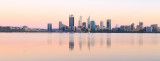 Perth and the Swan River at Sunrise, 30th December 2016