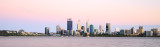 Perth and the Swan River at Sunrise, 18th January 2017
