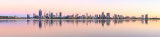 Perth and the Swan River at Sunrise, 25th January 2017