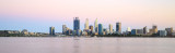 Perth and the Swan River at Sunrise, 6th February 2017