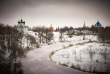 View of the Kremlin and Posad churches.