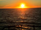 Midnight sun Aug 25-26 at 80 N.