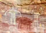 Split Rock Aboriginal rock painting