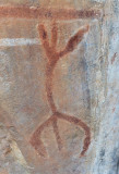 Aboriginal rock art figure