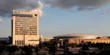 Hilton Hotel and Toyota Center