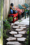 New Stepping Stones in Ellens Garden