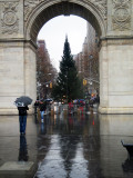 Christmas Tree at the Arch