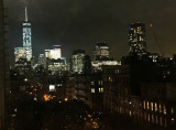Manhattan Downtown Skyline at Night 
