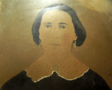 A Lady of Some Means - Tintype Portrait, Cropped