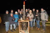 Adventgang 2016: Helfer mit den letzten Gästen