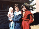 At a friends house, Cobourg, Ontario, 1983