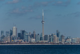 Toronto, 7.5 miles away across Lake Ontario (Fuji 770EXR)