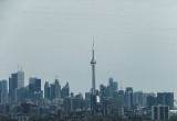 Toronto, 7.5 miles away across Lake Ontario (Fuji 770EXR)