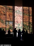 View Fom Inside Red Rocks Chapel