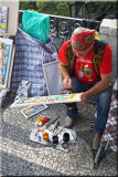 Barrio Alto Talented Street Artist