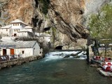 <a href=http://www.amazingplacesonearth.com/the-dervish-monastery-bosnia/ >A Dervish Monastery</a>, built in the 1500s