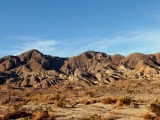 The ride through the desert to Fonts Point