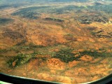 Flying over the Australian Outback